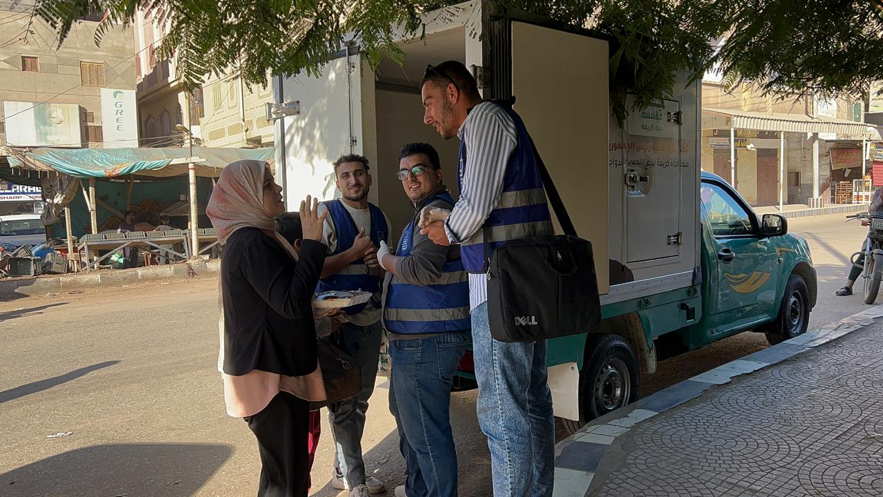 شباب حياة كريمة والتفاعل مع المواطنين بالدقهلية