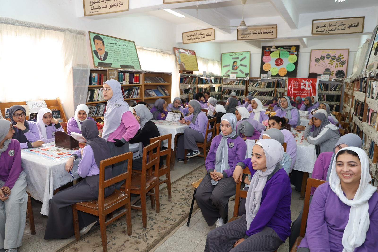 فعاليات المبادرة بالمدارس فعاليات المبادرة بالمدارس