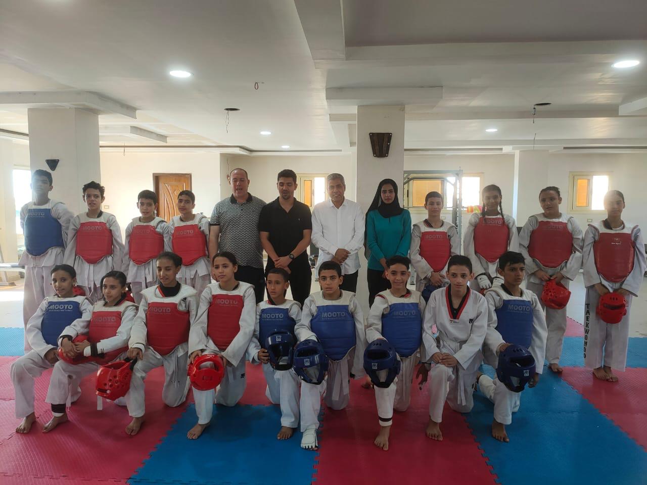 لاعبو المشروع القومى للموهبة بكفر الشيخ