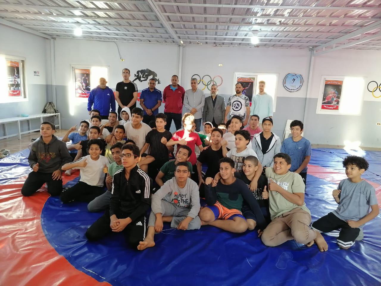 لجان الاتحاد المصري للتايكوندو ووزارة الشباب في زيارة لمحافظة كفر الشيخ