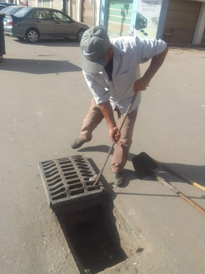 تطهير بلوعات الامطار بالمحلة