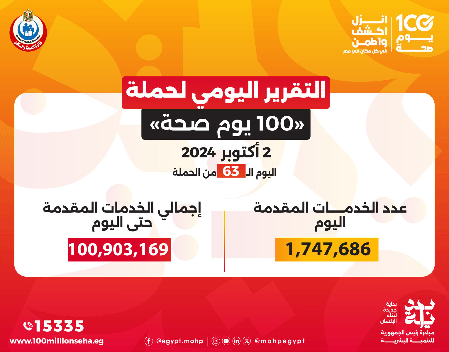 حملة 1000000000000 يوم صحة