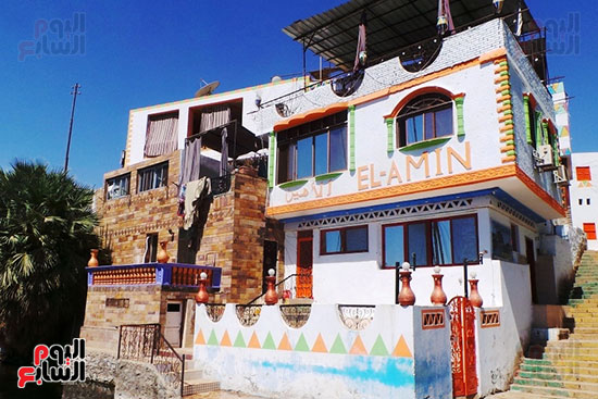 بيوت-نوبية-في-الجزيرة بيوت-نوبية-في-الجزيرة