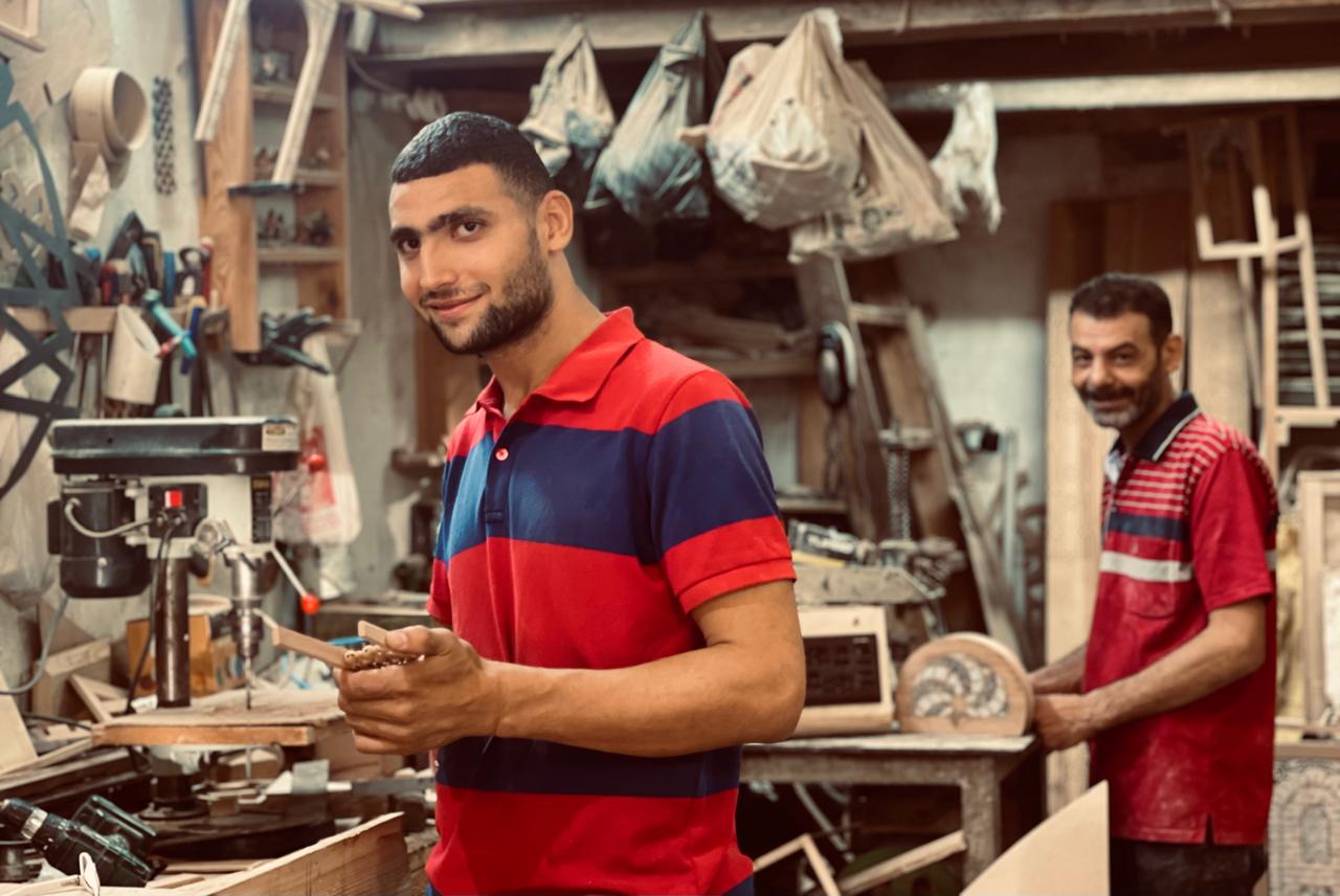 صبري صابر وابنه صبري صابر وابنه