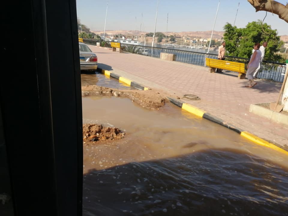 كورنيش أسوان قديما