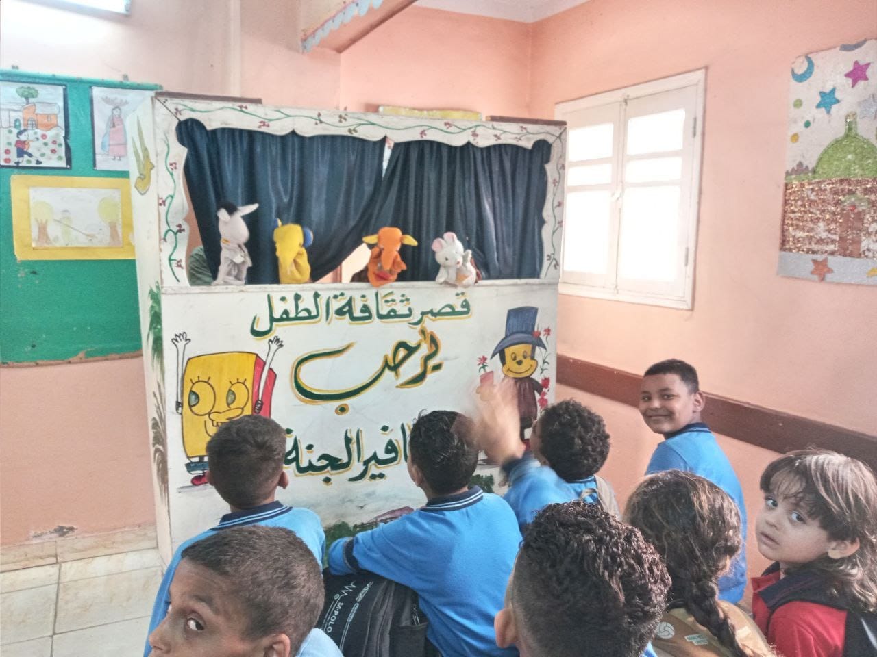 مسرح عرائس لدعم الأطفال بقصور الثقافة بالأقصر مسرح عرائس لدعم الأطفال بقصور الثقافة بالأقصر