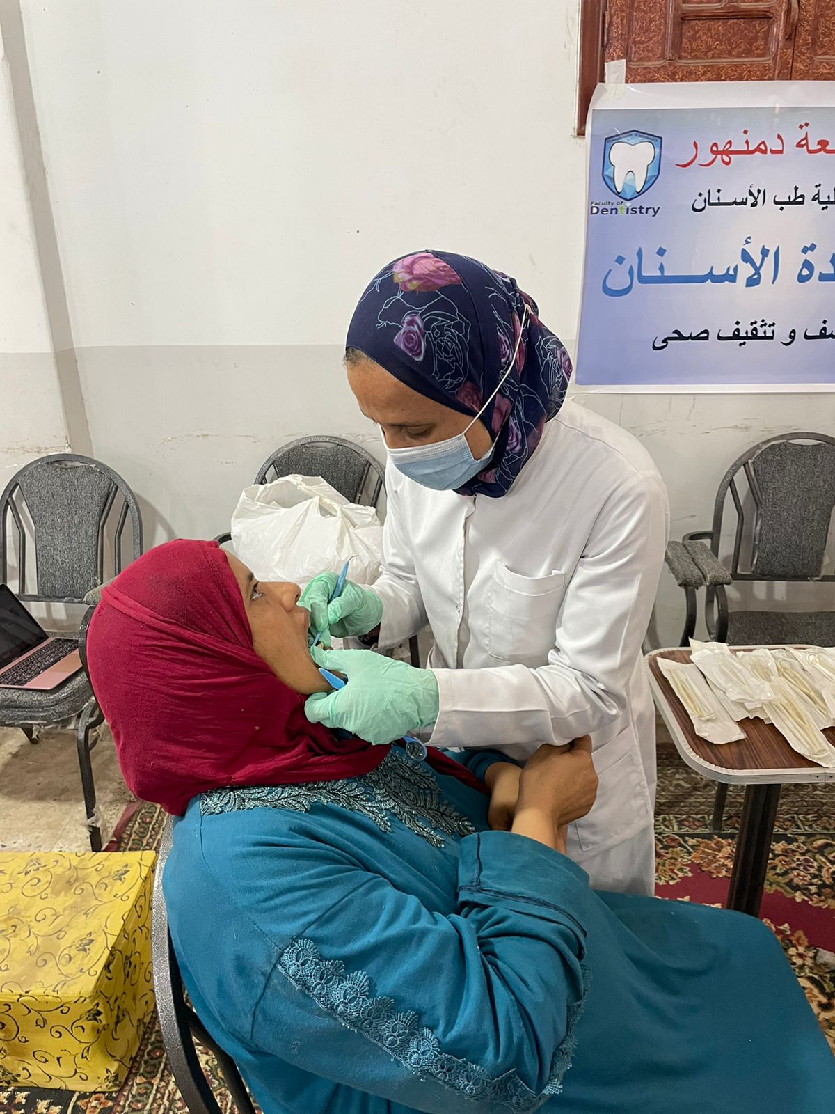     مشاركة جامعة دمنهور في مبادرة بداية (4)