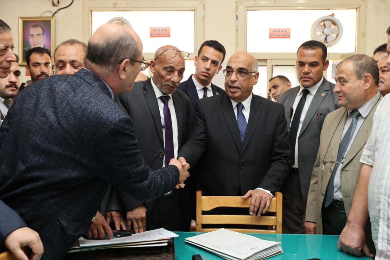 وزير الغعدل بمحكمة كفر الشيخ