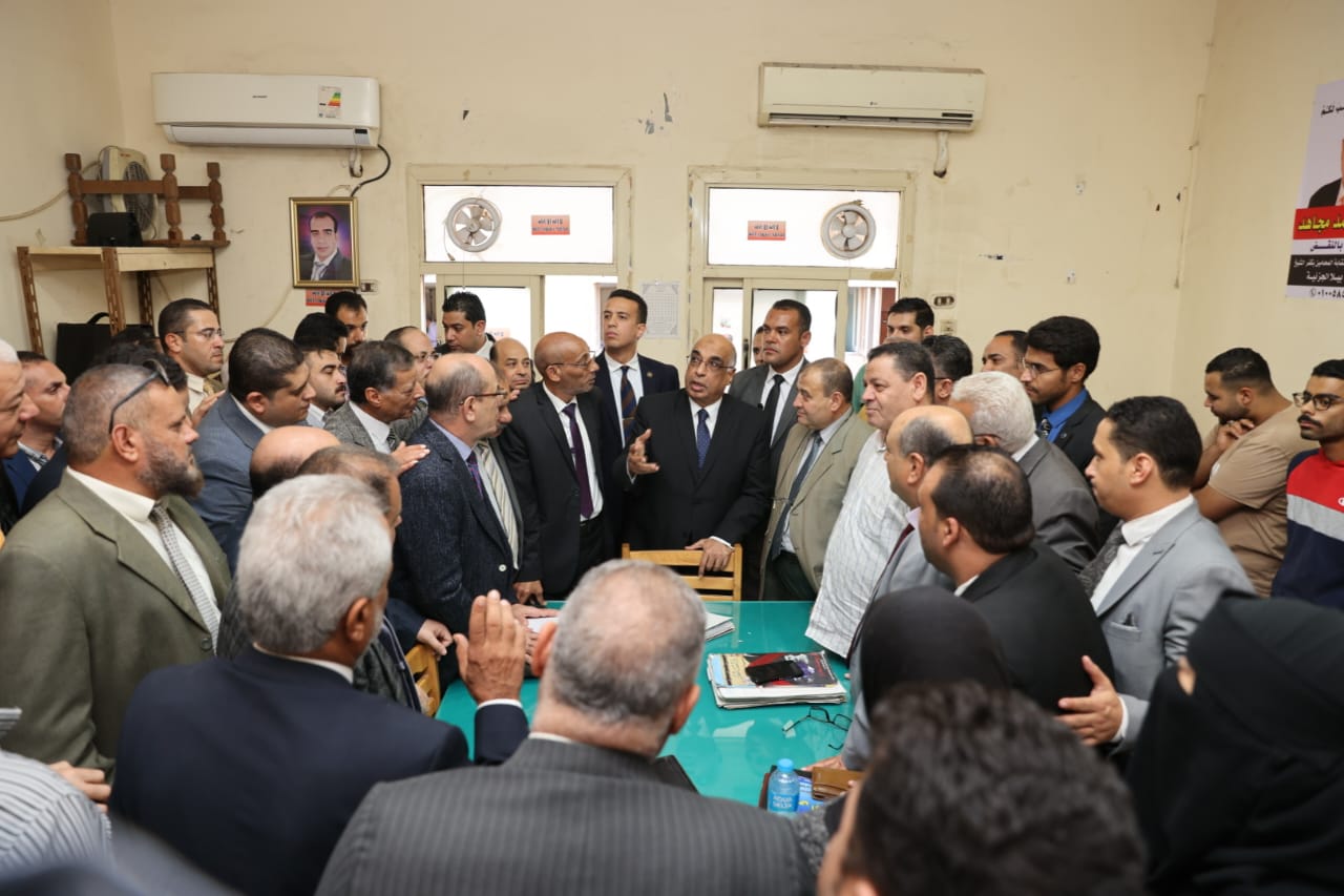 لقاء وزير العدل بأعضاء النيابة الإدارية في كفر الشيخ (1)