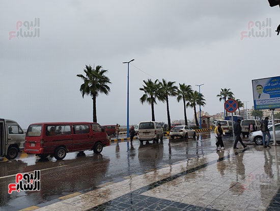 أمطار-غزيرة-نوة-المكنسة-علي-الإسكندرية