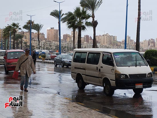 أمطار-نوة-المكنسة-في-الإسكندرية