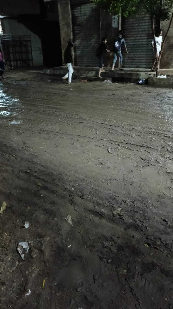 سقوط الأمطار في القليوبية