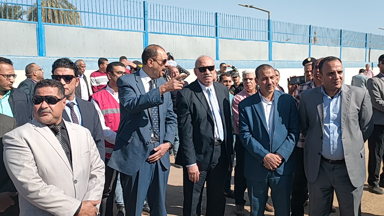 محافظ سوهاج مع الأمين العام محافظ سوهاج مع الأمين العام