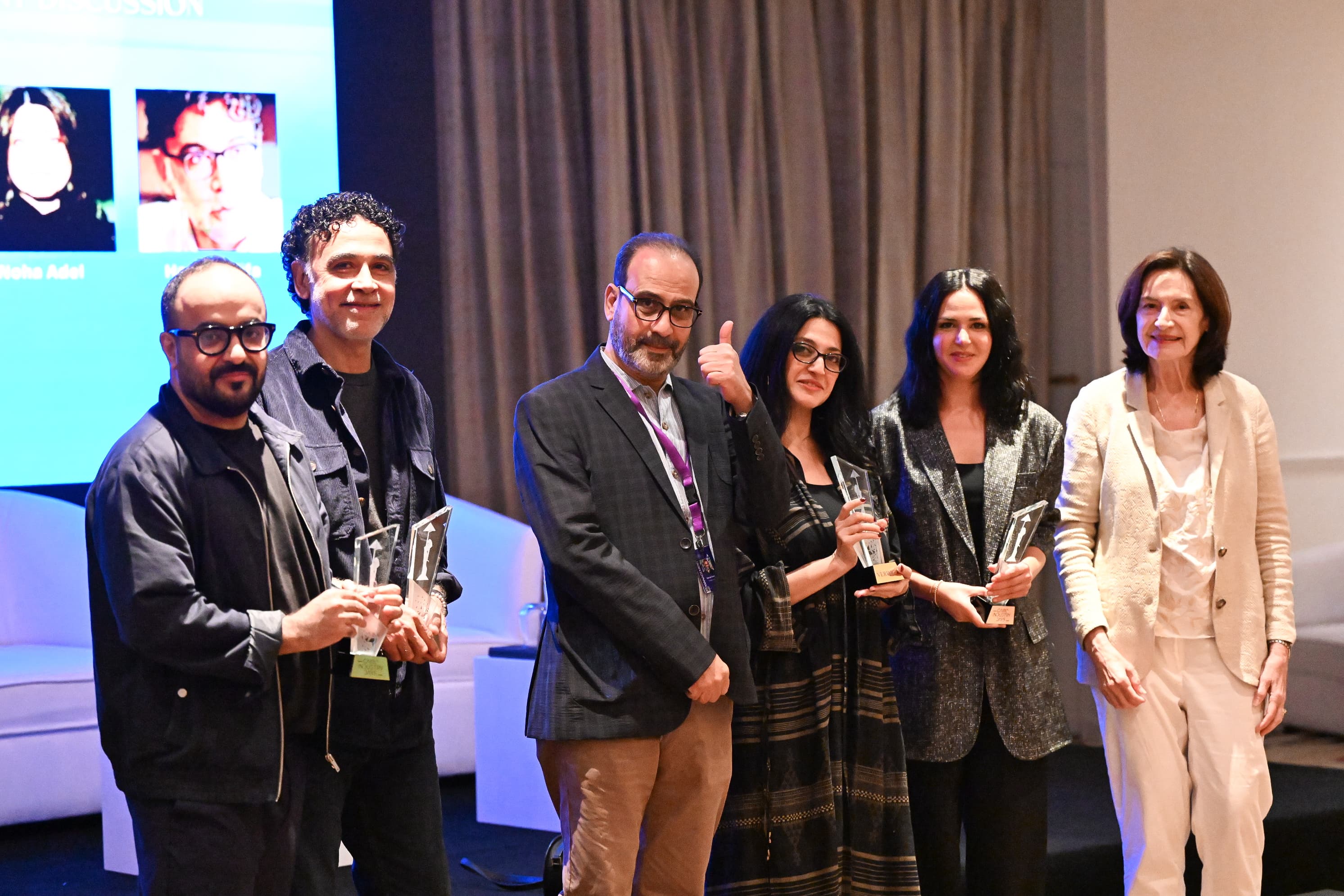 ركين سعد وهانى خليفة ونهى عادل وعصام زكريا وأحمد العياد