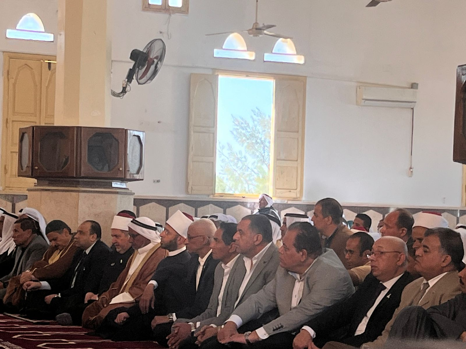 خطبة الجمعة من مسجد الروضة بحضور وزير الأوقاف
