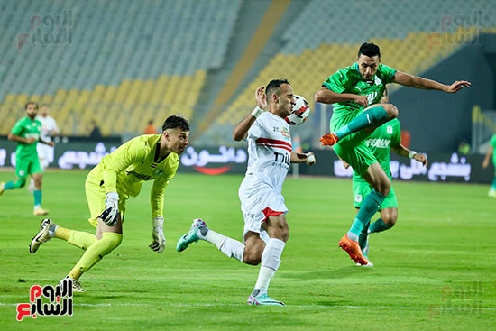 مباراة المصرى والزمالك  فى الدورى