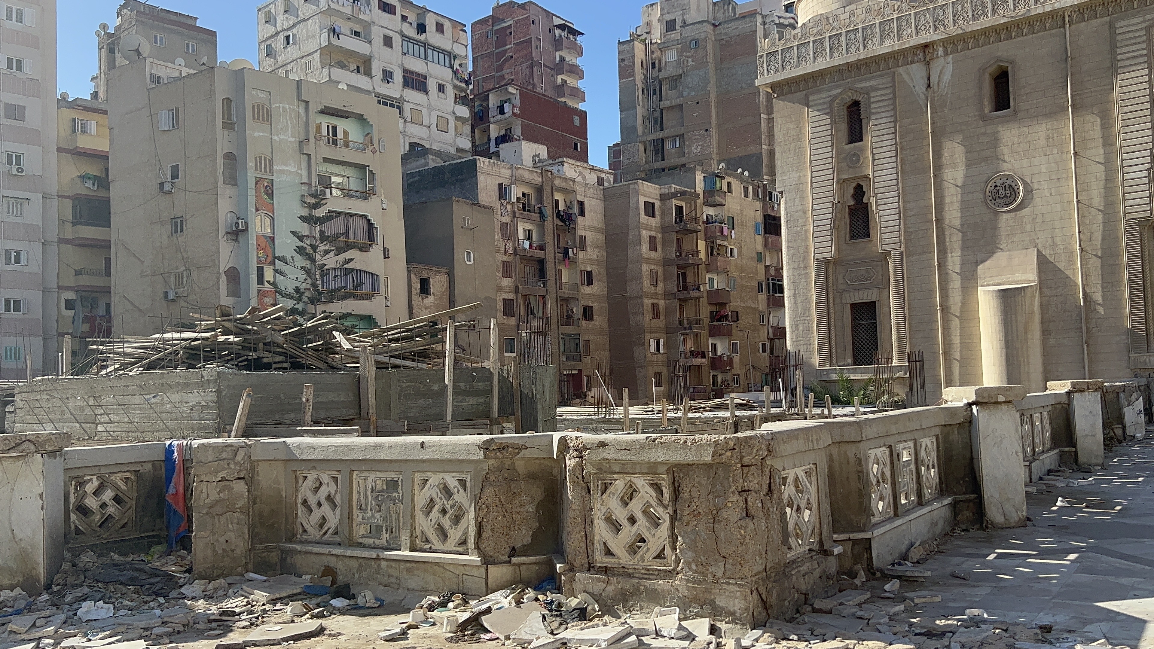 مشروع تطوير ميدان المساجد بالإسكندرية (3)