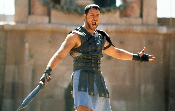 راسل كرو من Gladiator 