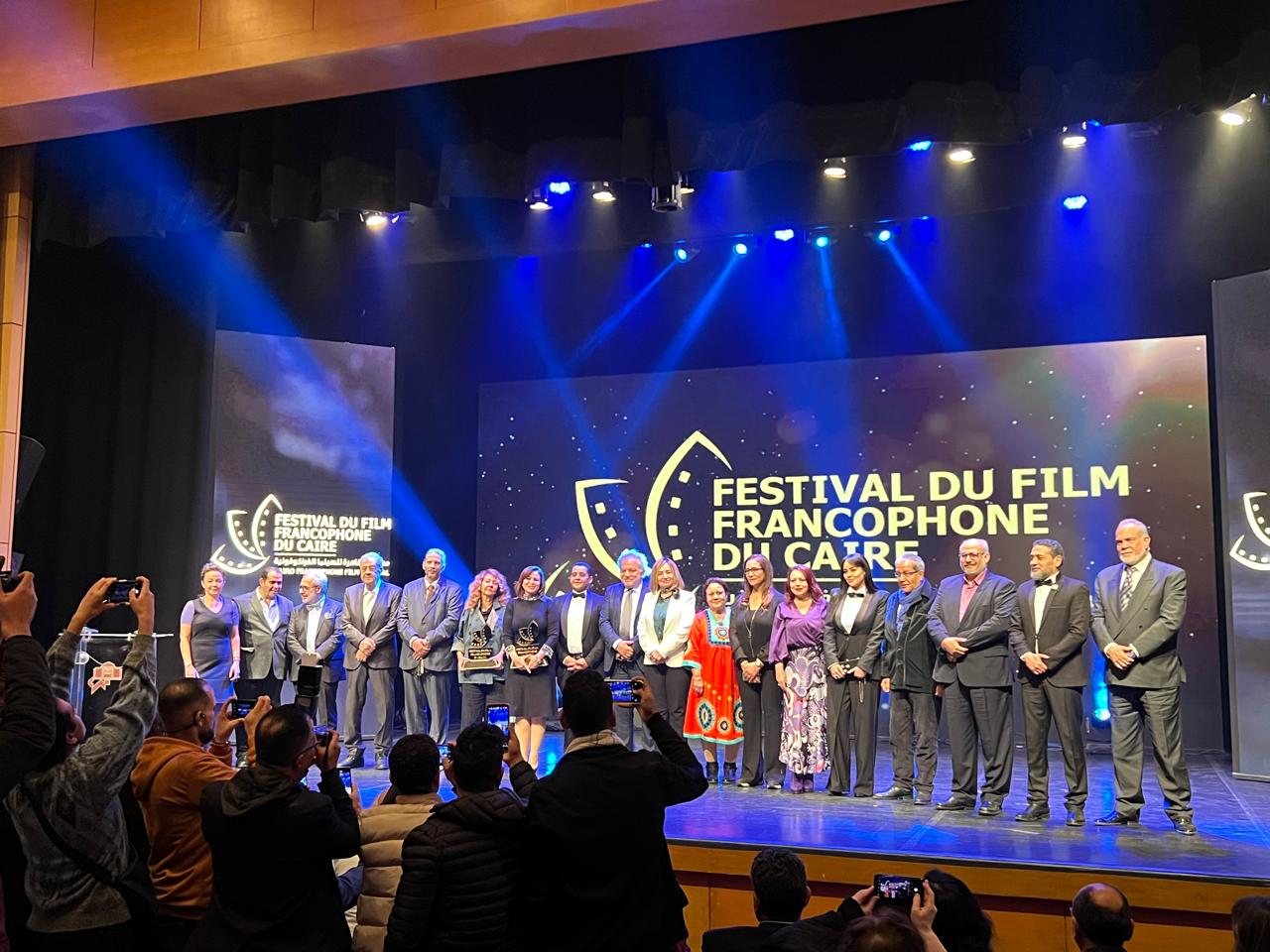 المكرمين بحفل افتتاح مهرجان القاهرة للسينما الفرنكفونية