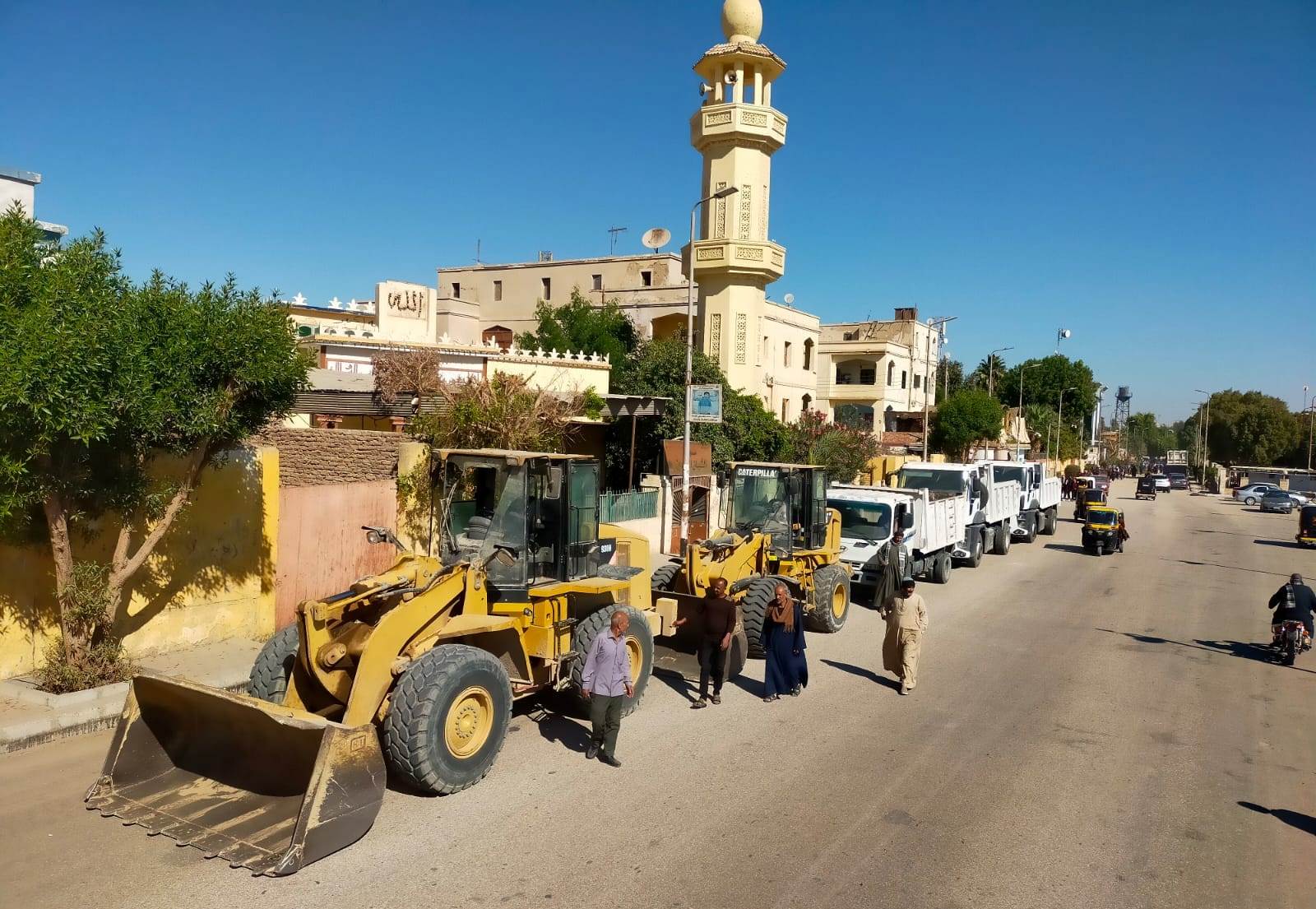 رئيس مدينة أرمنت يعلن رفع درجة الإستعدادات للشتاء