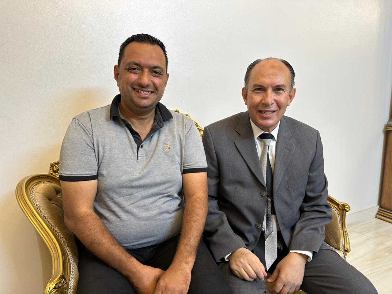 مراسل اليوم السابع مع الاب القدوة مراسل اليوم السابع مع الاب القدوة