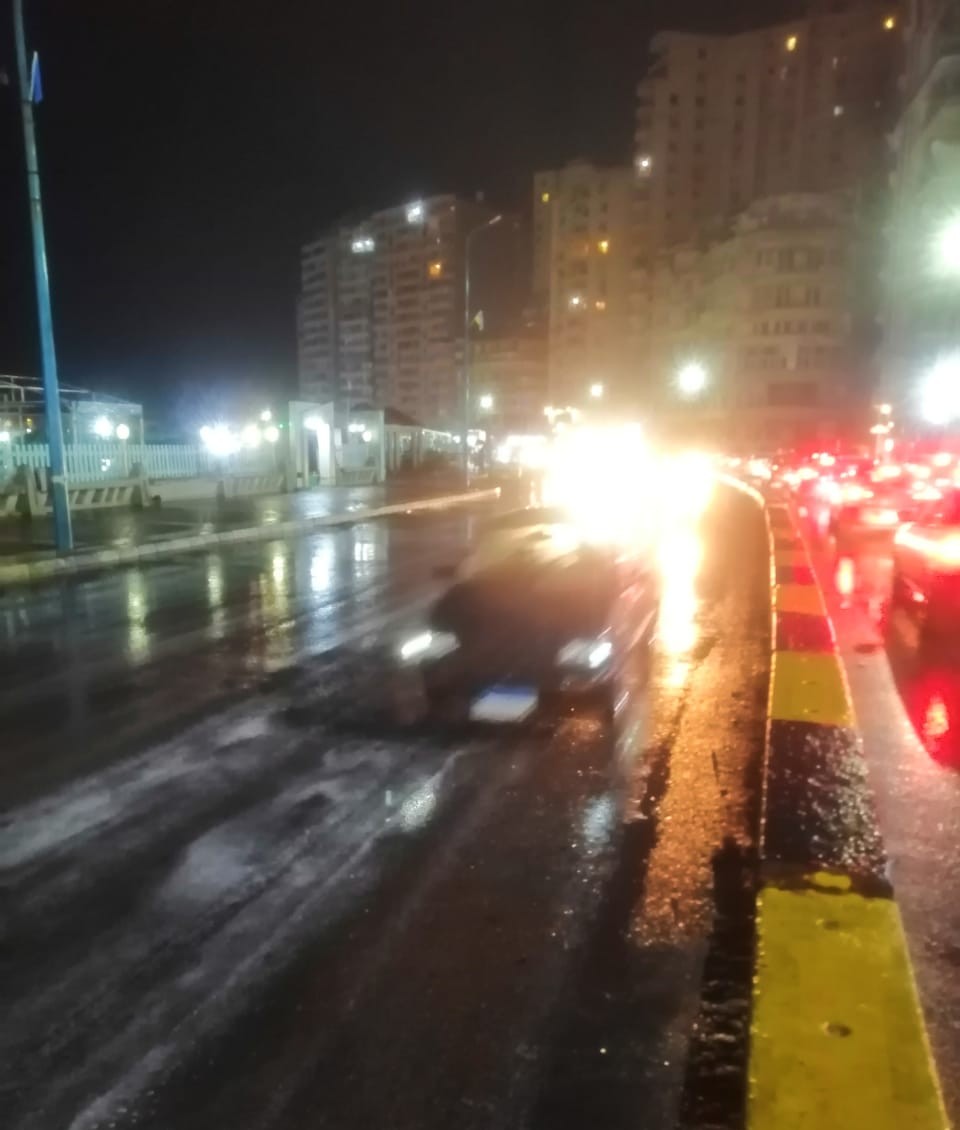 أمطار على شرق الإسكندرية اليوم
