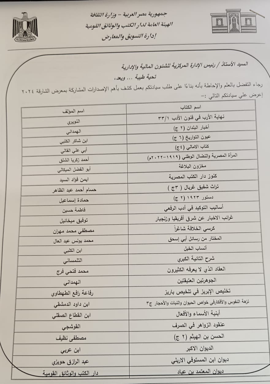 إصدارات دار الكتب