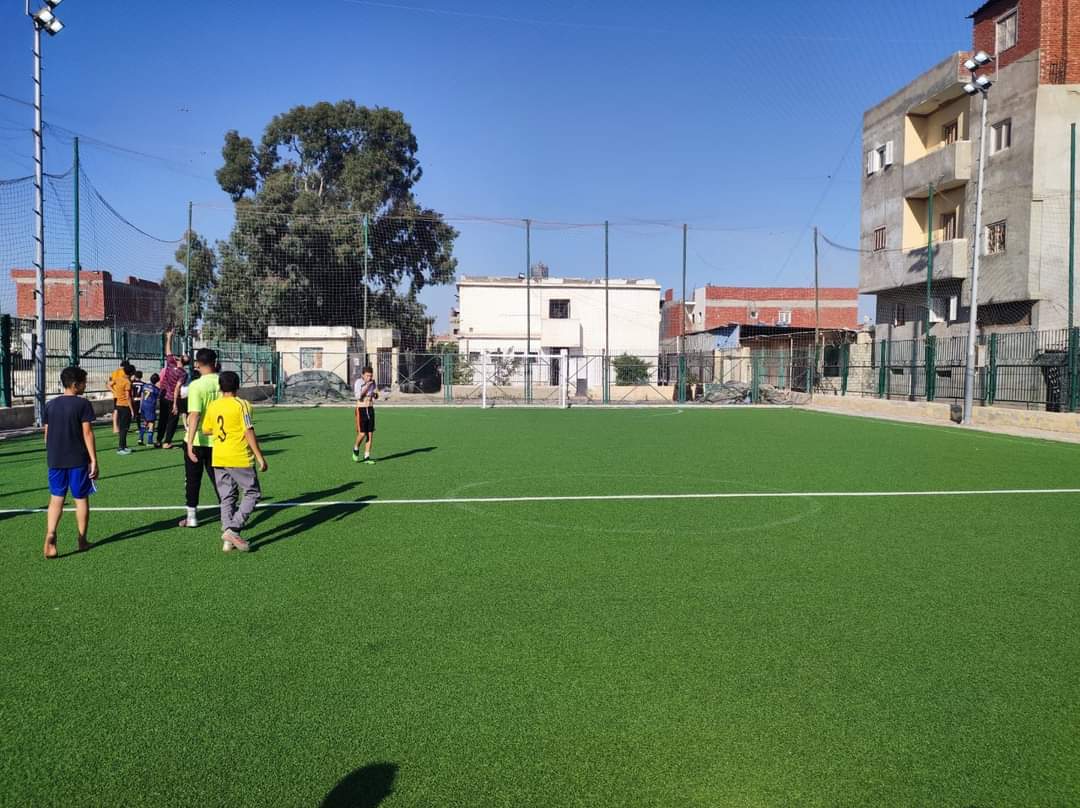 ملاعب جديدة تجذب الأطفال والشباب