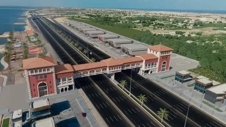 الطريق الساحلي بالإسكندرية