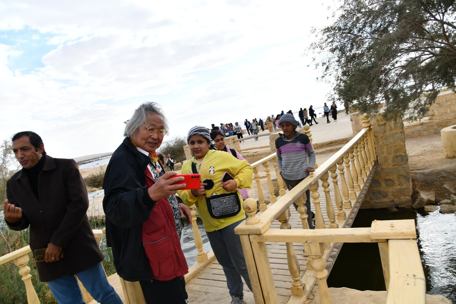 وفود أجنبية بالفيوم 