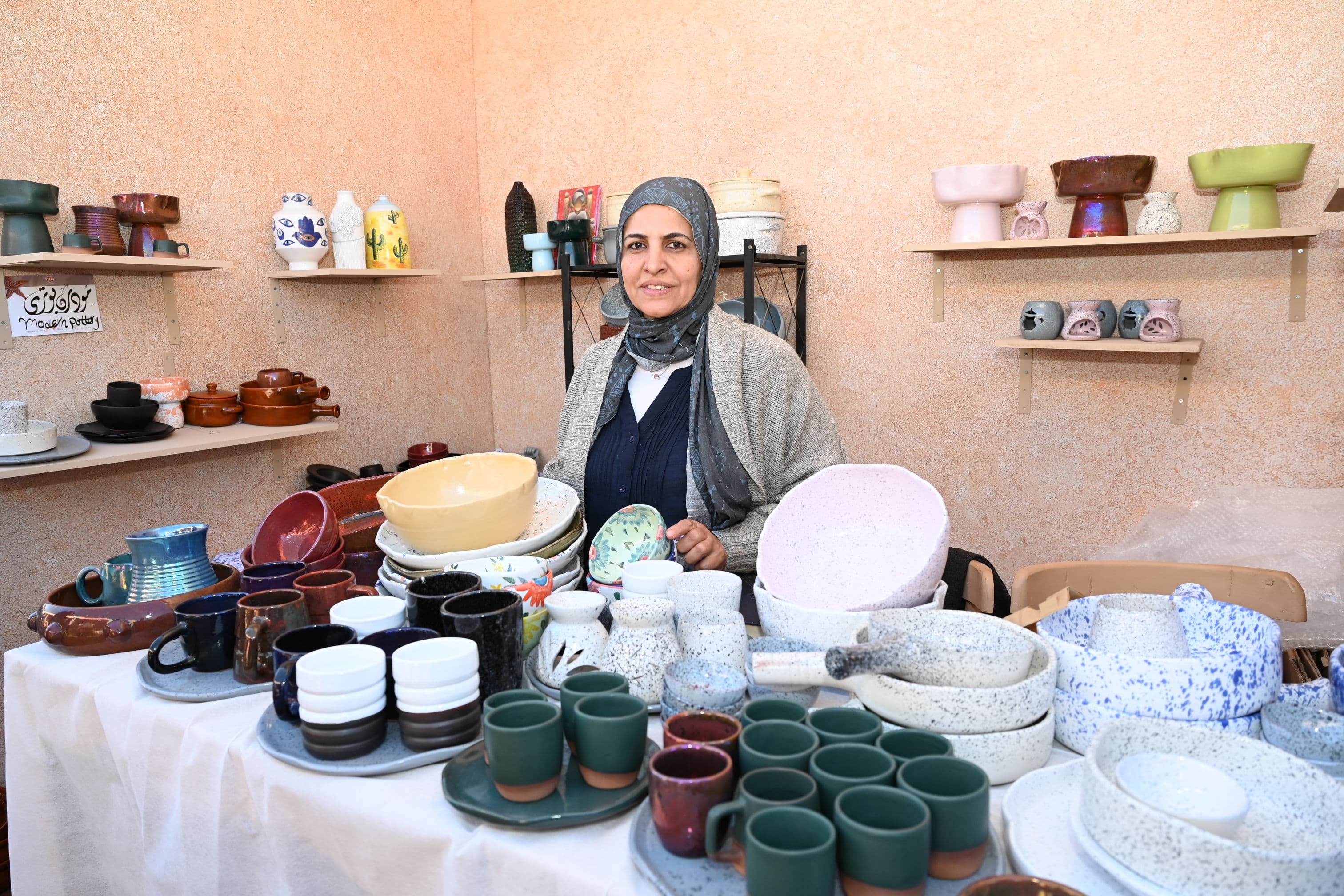 معرض "ديارنا للحرف اليدوية والتراثية" في الجونة