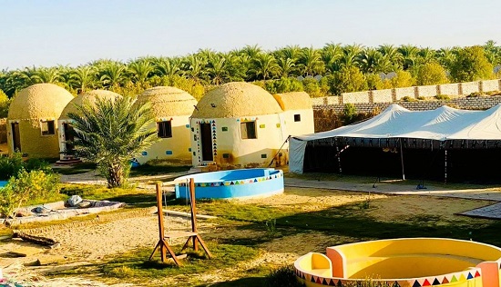 أحد الفنادق بسيوة