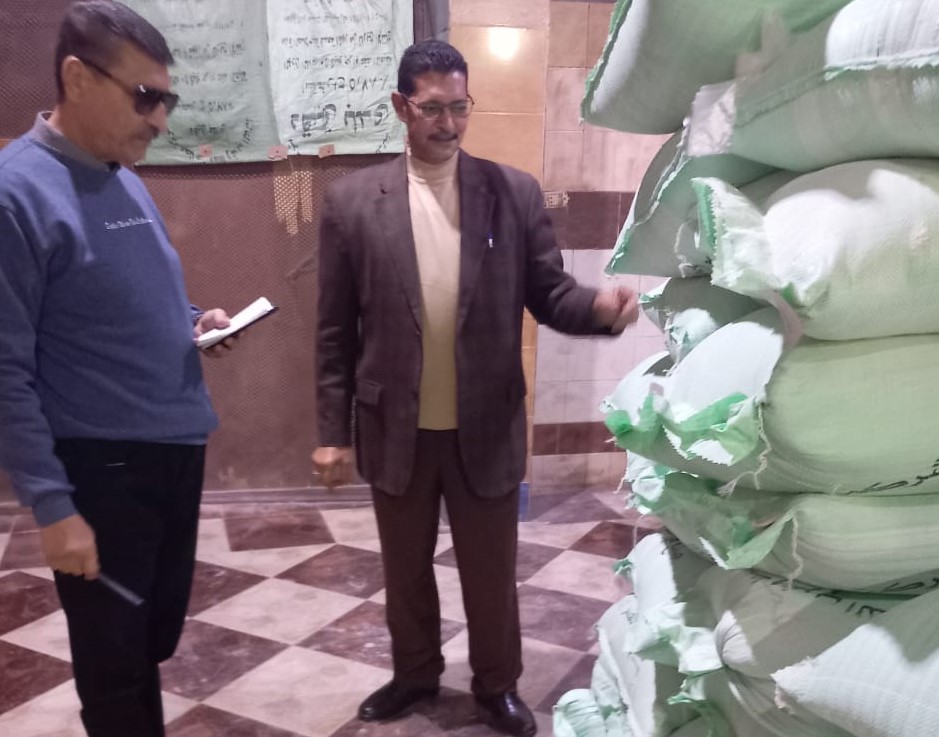 مراجعة ارصدة المخابز من الدقيق