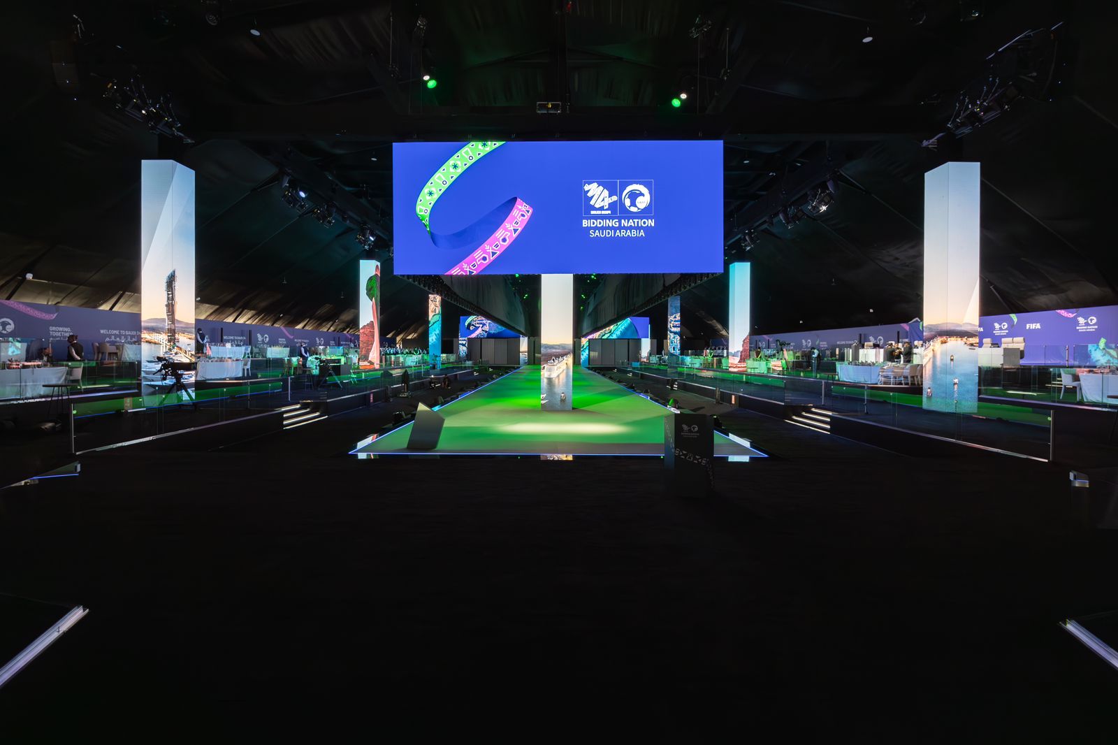 مقر ملف ترشح السعودية لكأس العالم 2034 في جاهزية تامة مقر ملف ترشح السعودية لكأس العالم 2034 في جاهزية تامة