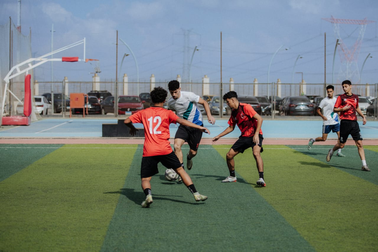 جانب من دوري القطاعات للجامعات