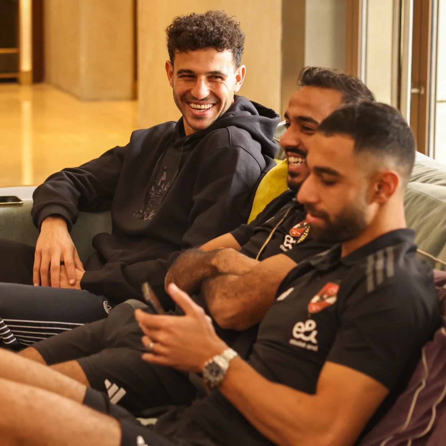 حمدي فتحي مع كهربا والسولية