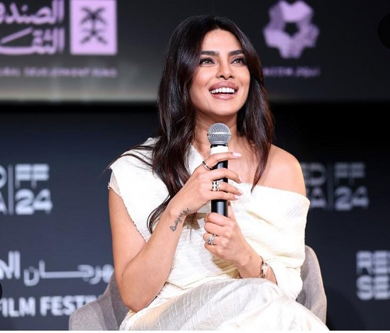 بريانكا شوبرا  بمهرجان البحر الأحمر