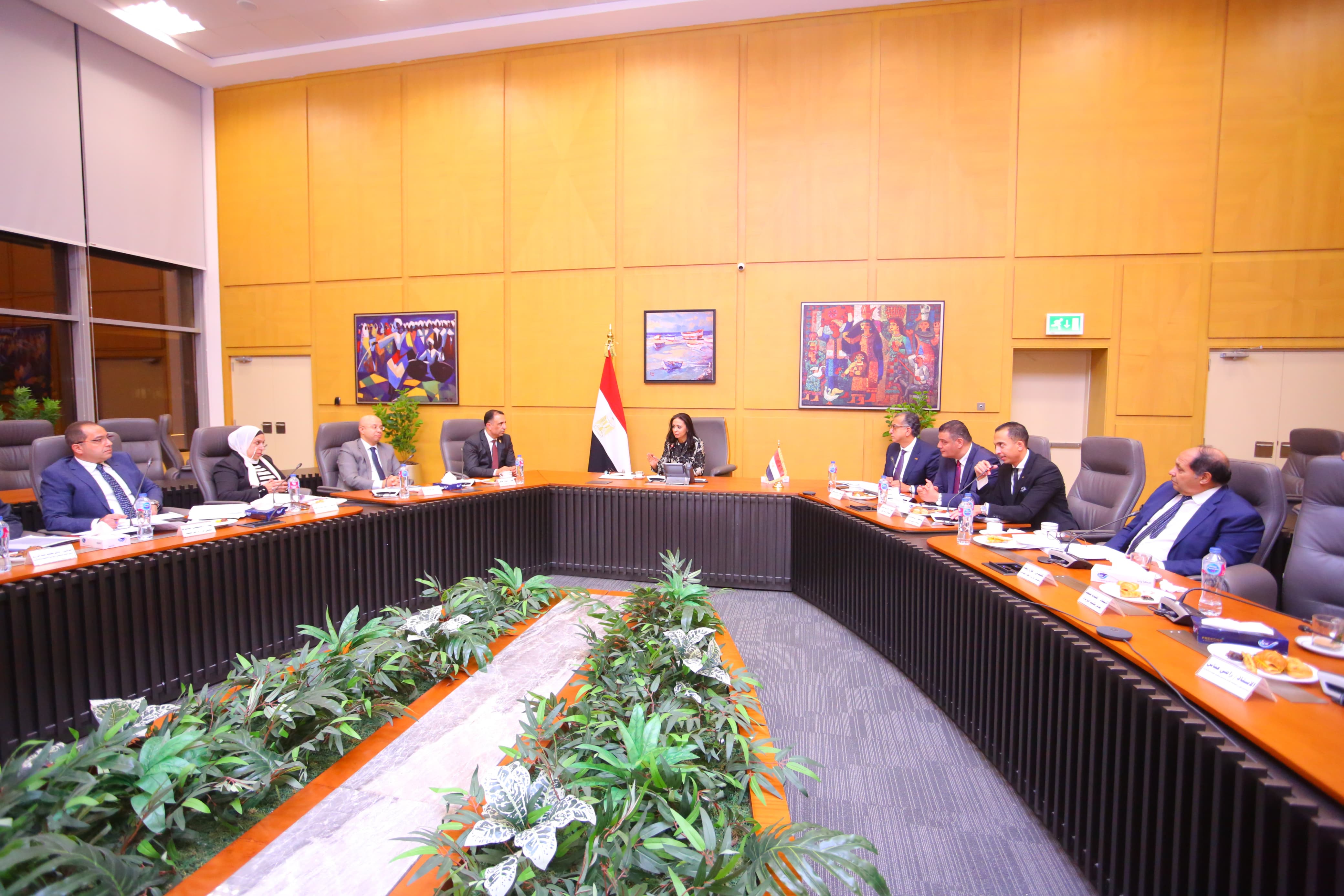 خلال رئاسة الدكتورة مايا مرسى وزيرة التضامن الاجتماع