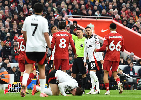 لقاء ليفربول وفولهام فى الدورى