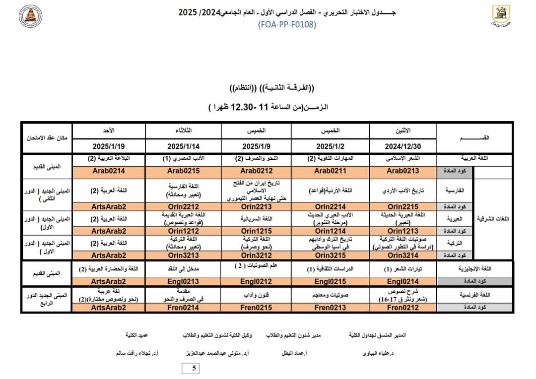 كلية الاداب 5