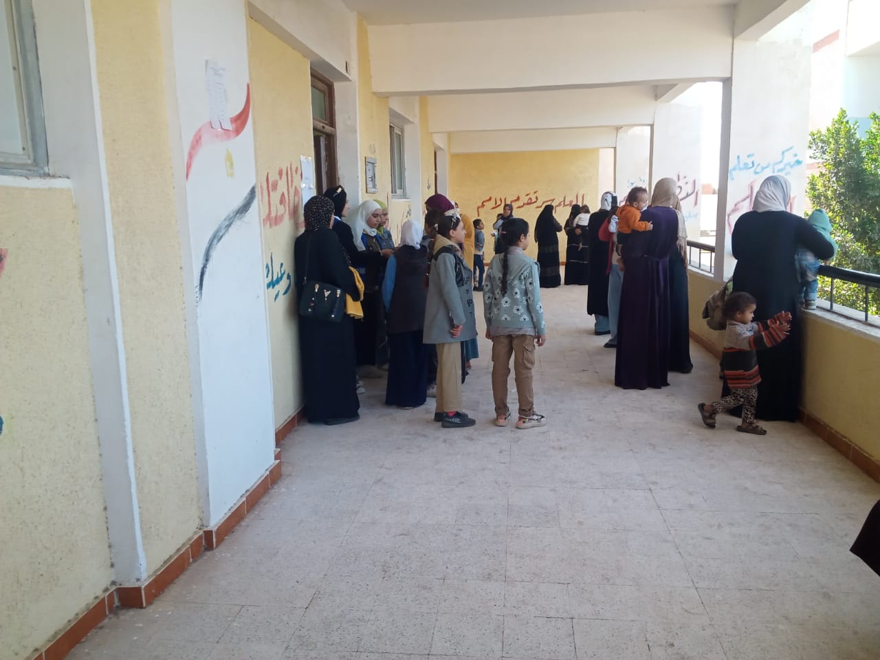 الإقبال على القافلة