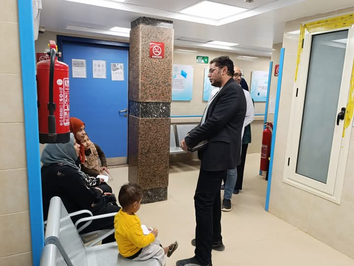 متابعة تقديم الخدمات الطبية للمواطنين متابعة تقديم الخدمات الطبية للمواطنين