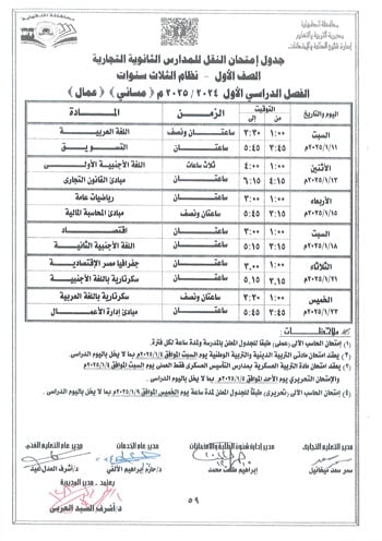 محافظ-الدقهلية-يعتمد-جداول-امتحانات-مراحل-النقل-التعليم-الأساسى-والإعدادية-61