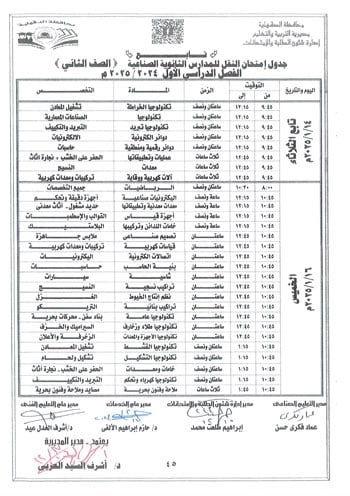 محافظ-الدقهلية-يعتمد-جداول-امتحانات-مراحل-النقل-التعليم-الأساسى-والإعدادية-47