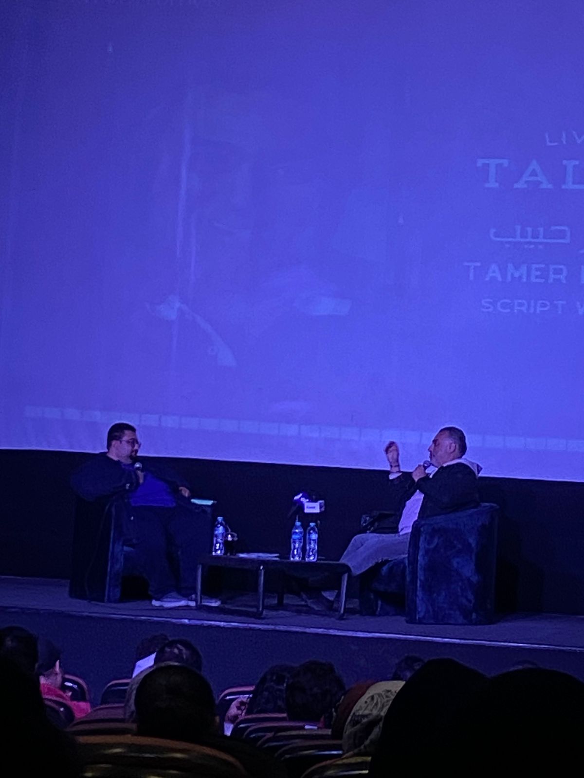 تامر حبيب بشتغل مع مخرجين بحبهم فقط وبنفعل مع الشخصيات وقت الكتابة (2)