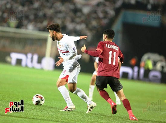 عبد الله السعيد مباراة الزمالك وسيراميكا