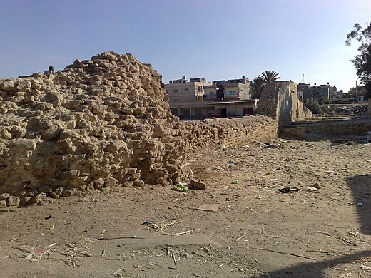 بقايا قلعة العريش بقايا قلعة العريش