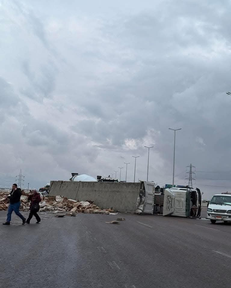 حادث طريق محور التعمير في الإسكندرية