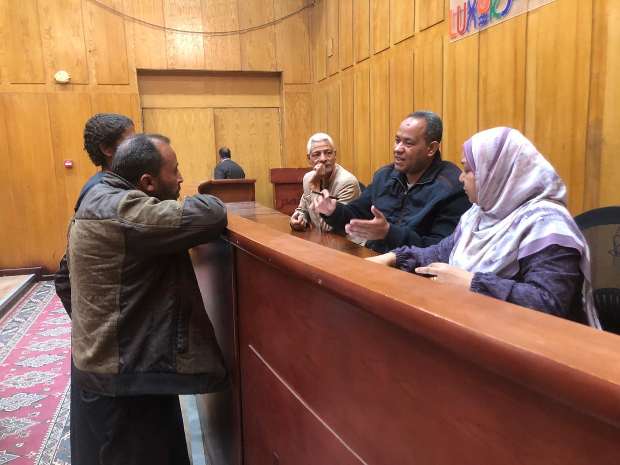 رئيس مركز إسنا يناقش شكاوى المواطنين في لقاء مفتوح اليوم رئيس مركز إسنا يناقش شكاوى المواطنين في لقاء مفتوح اليوم