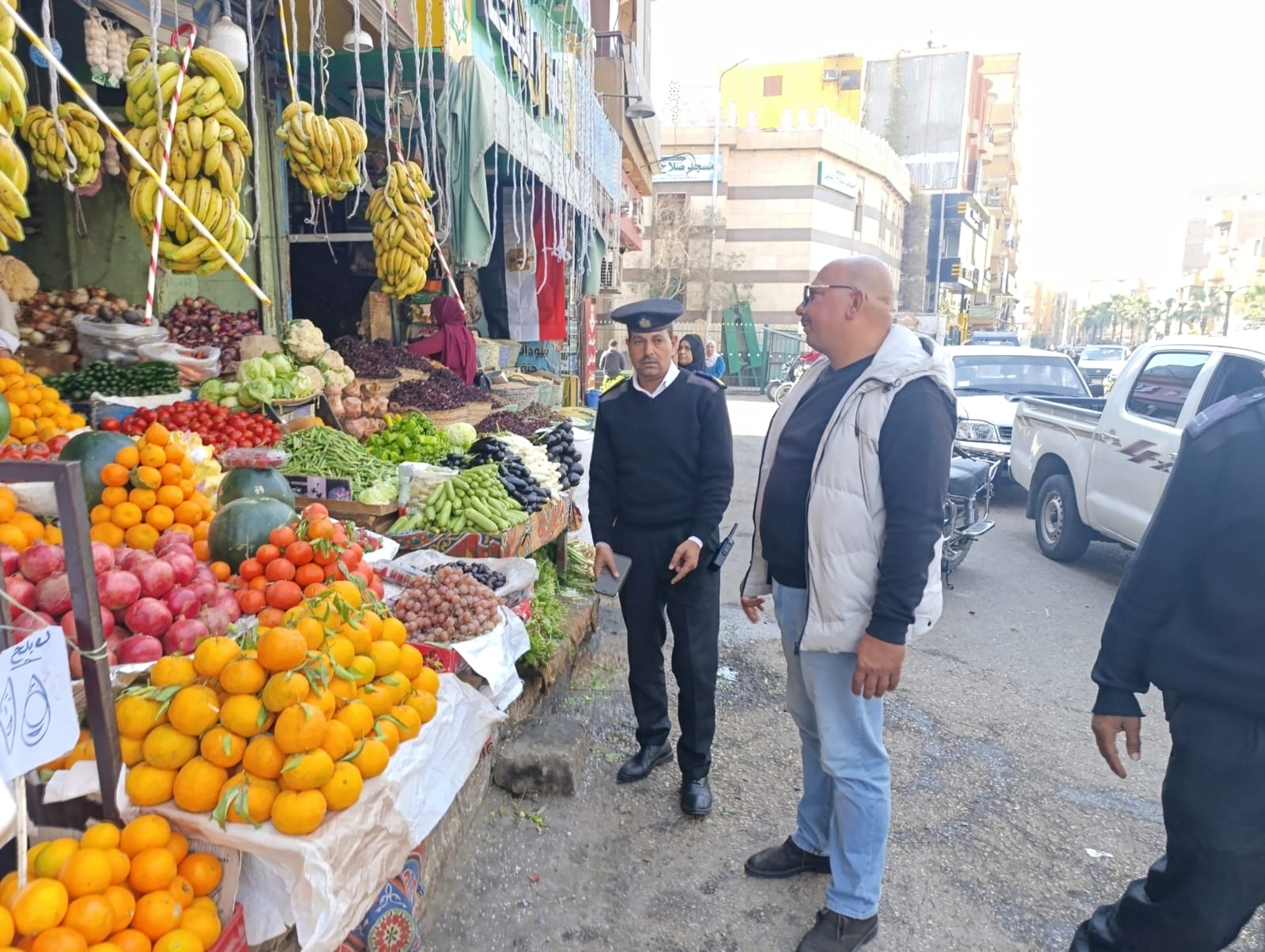 حملة مكبرة لرفع الإشغالات بمدينة الأقصر